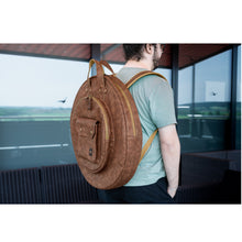 Ladda upp bild till gallerivisning, MVHC22LB Vintage Cymbal bag 22&#39;&#39; w/BP straps, Light Brown
