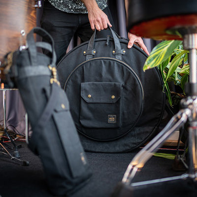 Meinl - MWC22BK Waxed Canvas 22" Cymbal Bag Classic Black - Musik Utan Gränser 