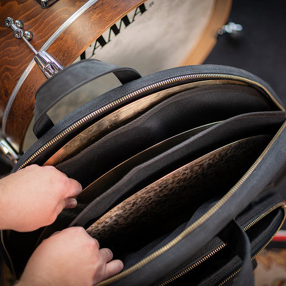 Meinl - MWC22BK Waxed Canvas 22" Cymbal Bag Classic Black - Musik Utan Gränser 