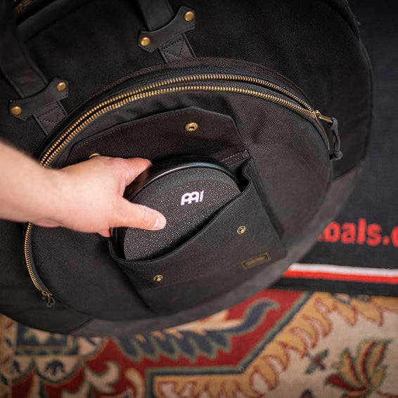 Meinl - MWC22BK Waxed Canvas 22" Cymbal Bag Classic Black - Musik Utan Gränser 