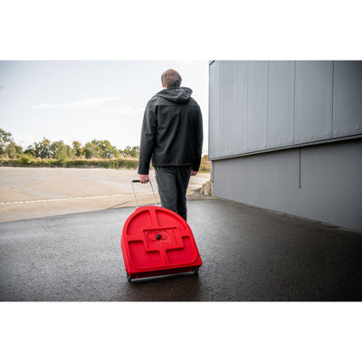 Meinl - 22" Pro Cymbal Case Trolley, Red.MCC22R-TR - Musik Utan Gränser 