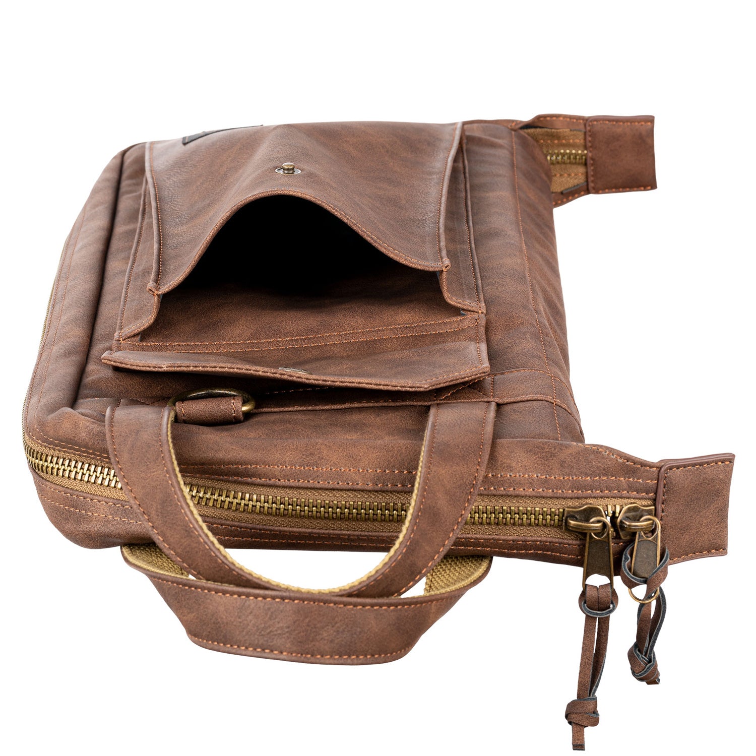 Meinl - MVHSLB Vintage Hyde Stickbag, Light Brown - Musik Utan Gränser 