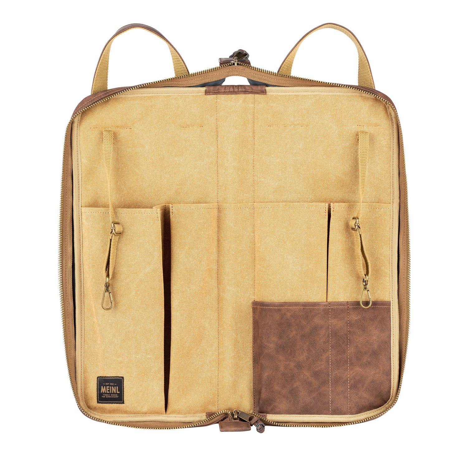 Meinl - MVHSLB Vintage Hyde Stickbag, Light Brown - Musik Utan Gränser 