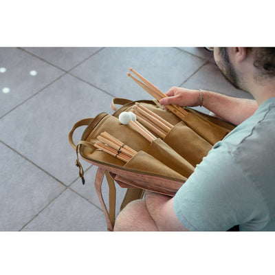 Meinl - MVHSLB Vintage Hyde Stickbag, Light Brown - Musik Utan Gränser 