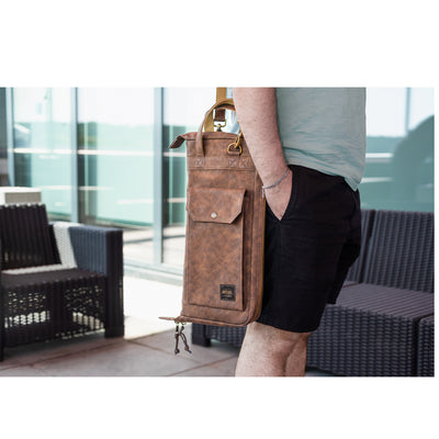 Meinl - MVHSLB Vintage Hyde Stickbag, Light Brown - Musik Utan Gränser 