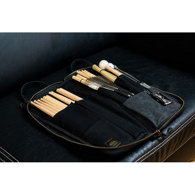 Meinl - MWSBK Waxed Canvas Stickbag Classic Black - Musik Utan Gränser 