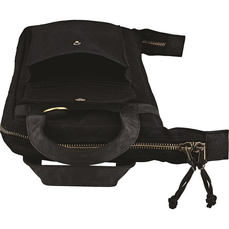 Meinl - MWSBK Waxed Canvas Stickbag Classic Black - Musik Utan Gränser 