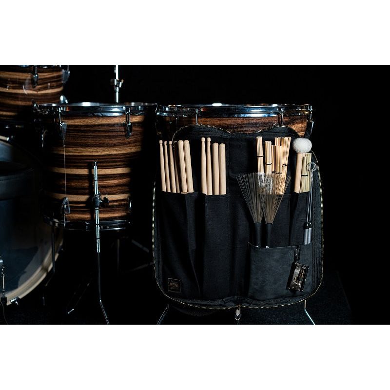 Meinl - MWSBK Waxed Canvas Stickbag Classic Black - Musik Utan Gränser 