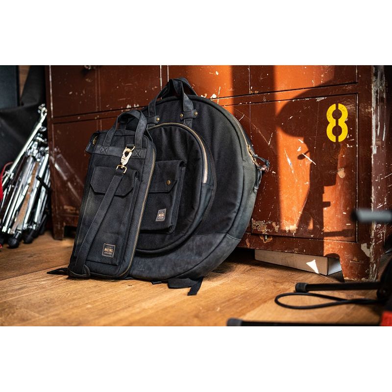 Meinl - MWSBK Waxed Canvas Stickbag Classic Black - Musik Utan Gränser 