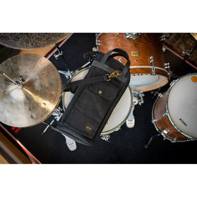 Meinl - MWSBK Waxed Canvas Stickbag Classic Black - Musik Utan Gränser 