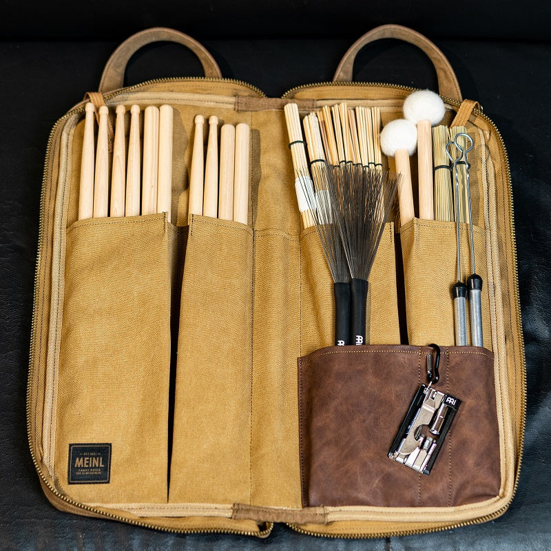 Meinl - Waxed Canvas Collection Stick Bag, Vintage Khaki - MWSKH. - Musik Utan Gränser 