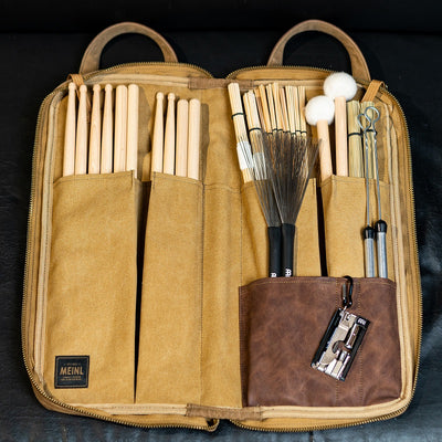 Meinl - Waxed Canvas Collection Stick Bag, Vintage Khaki - MWSKH. - Musik Utan Gränser 