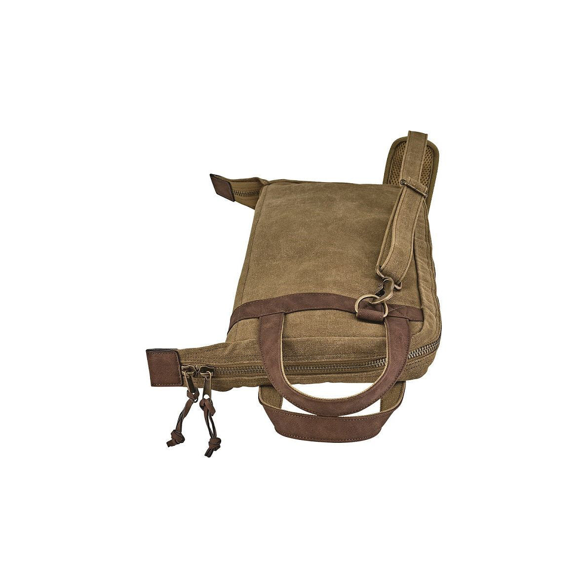 MWSKH Waxed Canvas Collection Stick Bag Vintage Khaki