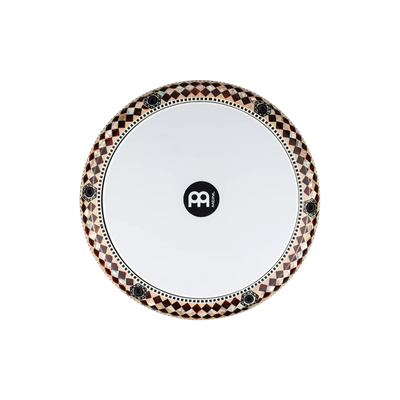 Meinl - AEED2 8 3/4" Artisan Doumbek White Burl Mosaic Imperial - Musik Utan Gränser 