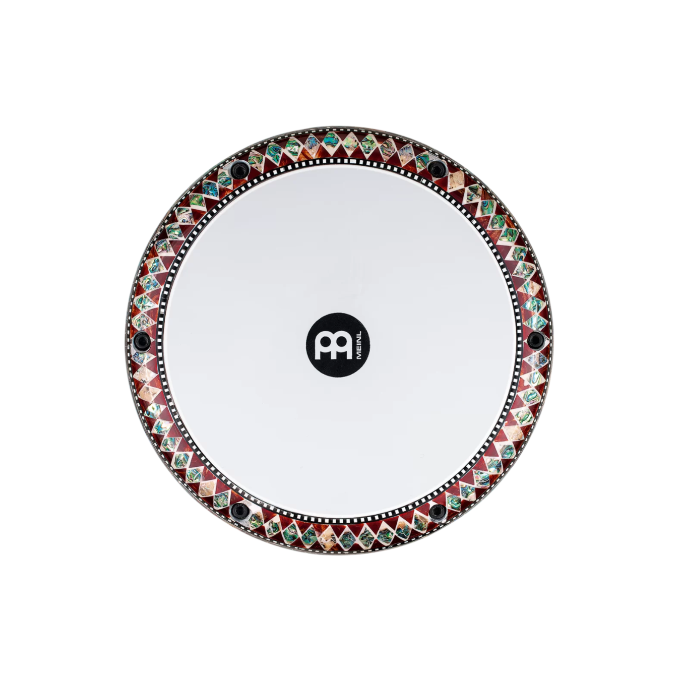 Meinl - AEED3 8 3/4" Artisan Doumbek White Burl Mosaic Palacel - Musik Utan Gränser 