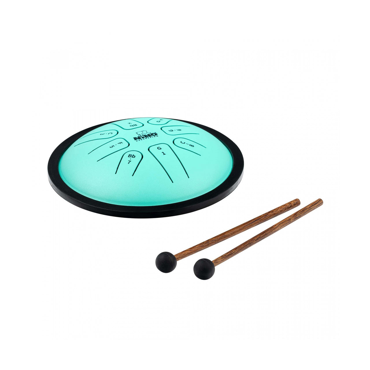 NINO - NINO982 Steel Tongue Drum Small 7'' Mint Green - Musik Utan Gränser 