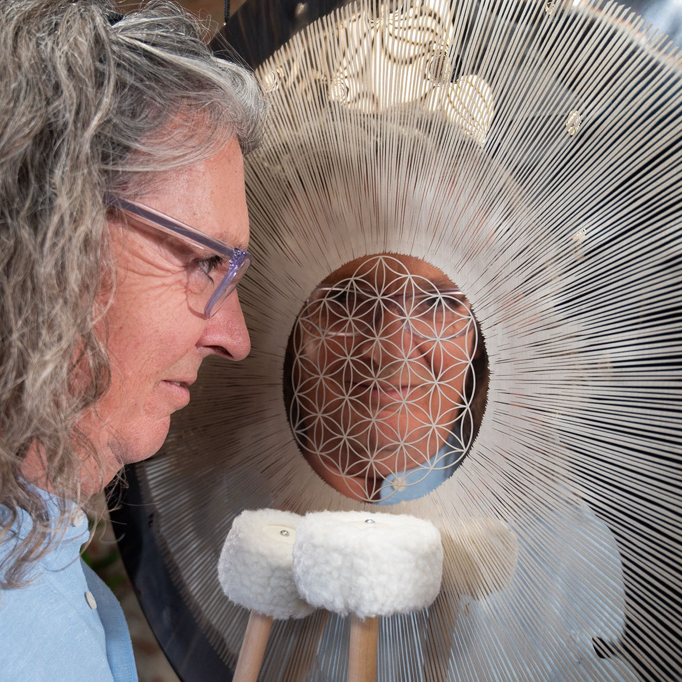 GFOL24 Flower of Life Soundscape Gong 24"