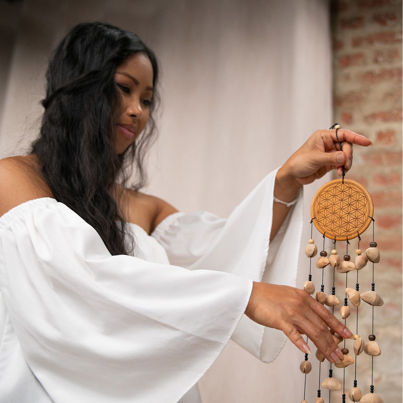 Meinl Sonic Energy - SKFOLS Flower Of Life Kenari Chimes Small - Musik Utan Gränser 