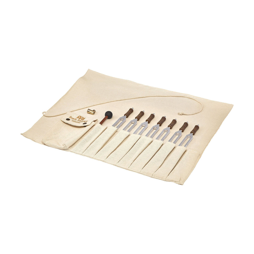 Meinl Sonic Energy - TTF-SET-CHA-R Therapy Tunging Fork Rollup Chakra Set - Musik Utan Gränser 