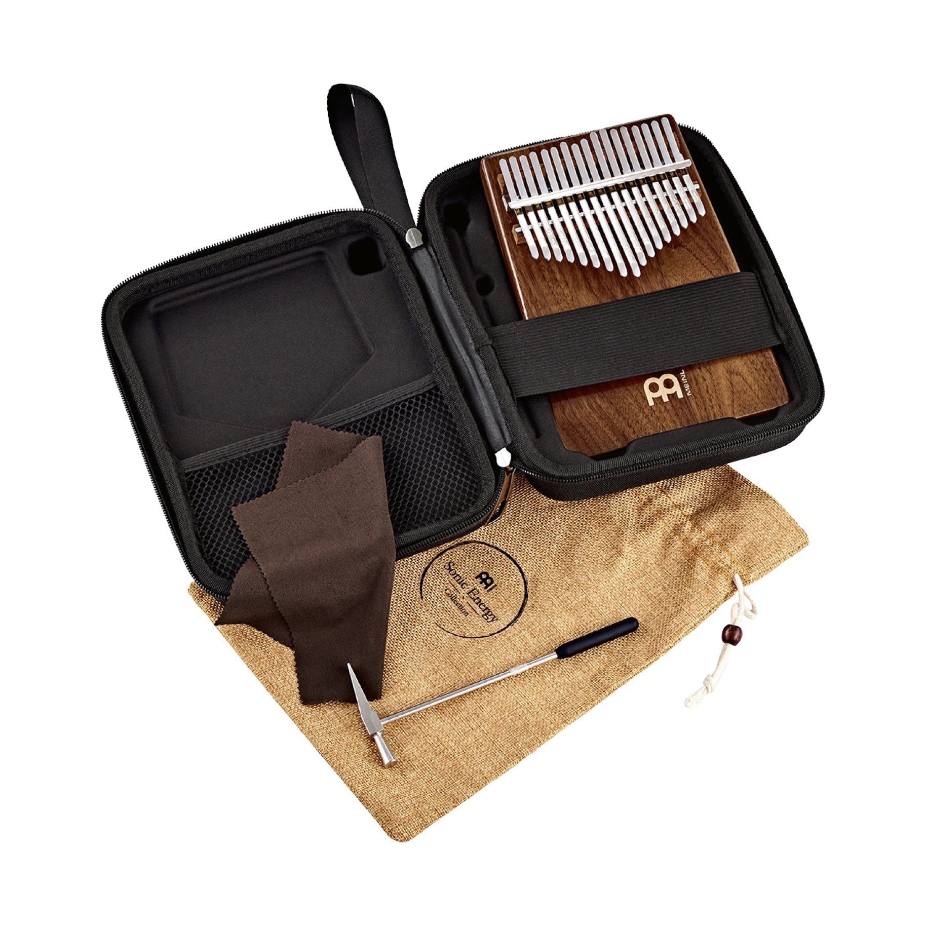 Meinl Sonic Energy - KL1701S Kalimba Solid C Major 17-Notes Black Walnut - Musik Utan Gränser 