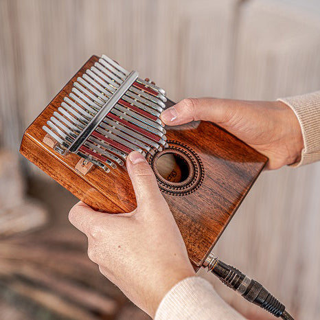 Meinl Sonic Energy - PKL1707H Kalimba C Major 17-Notes Acacia med pickup - Musik Utan Gränser 