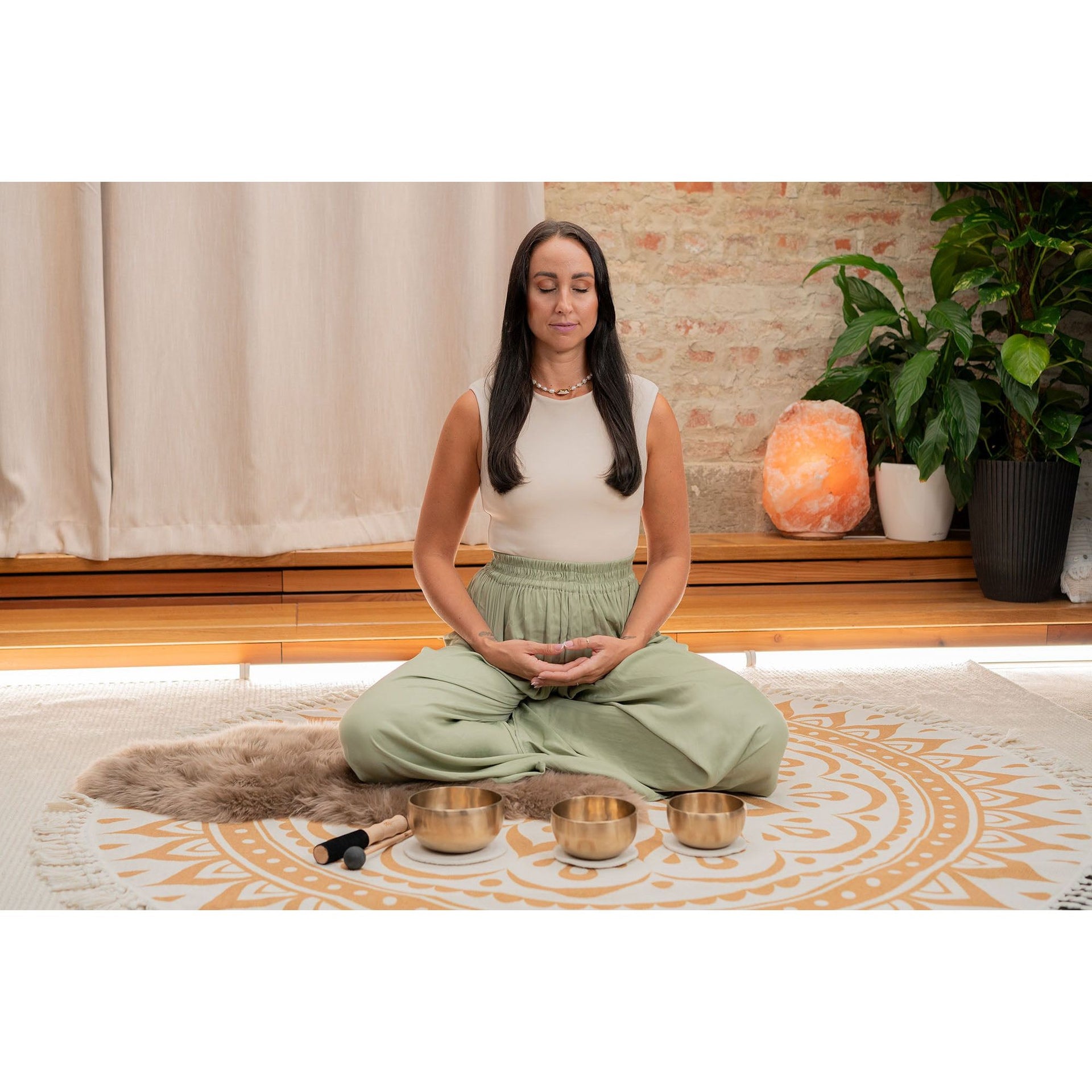 Meinl Sonic Energy - SB-Y1 Yoga Nidra Singing Bowl Set, 400/500 - Musik Utan Gränser 