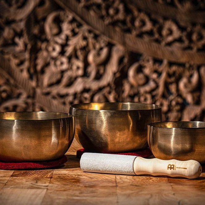 Meinl Sonic Energy - SB-U-1950 Universal Singing Bowl Set 3 pcs set - Musik Utan Gränser 