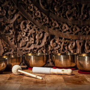 Meinl Sonic Energy - SB-U-2950 Universal Singing Bowl Set 5 pcs set - Musik Utan Gränser 