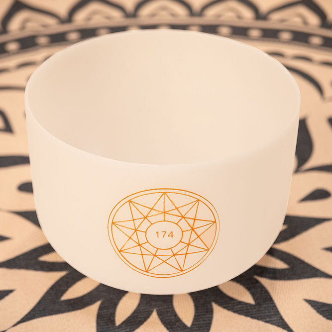 Meinl Sonic Energy - SOLCSB12-174 Solfeggio Crystal Singing Bowl 12" 174 Hz F3 - Musik Utan Gränser 