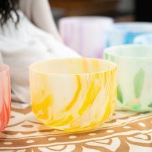 Ladda upp bild till gallerivisning, Meinl Sonic Energy - Marble Crystal Singing Bowl Chakra Set 7st - Musik Utan Gränser 
