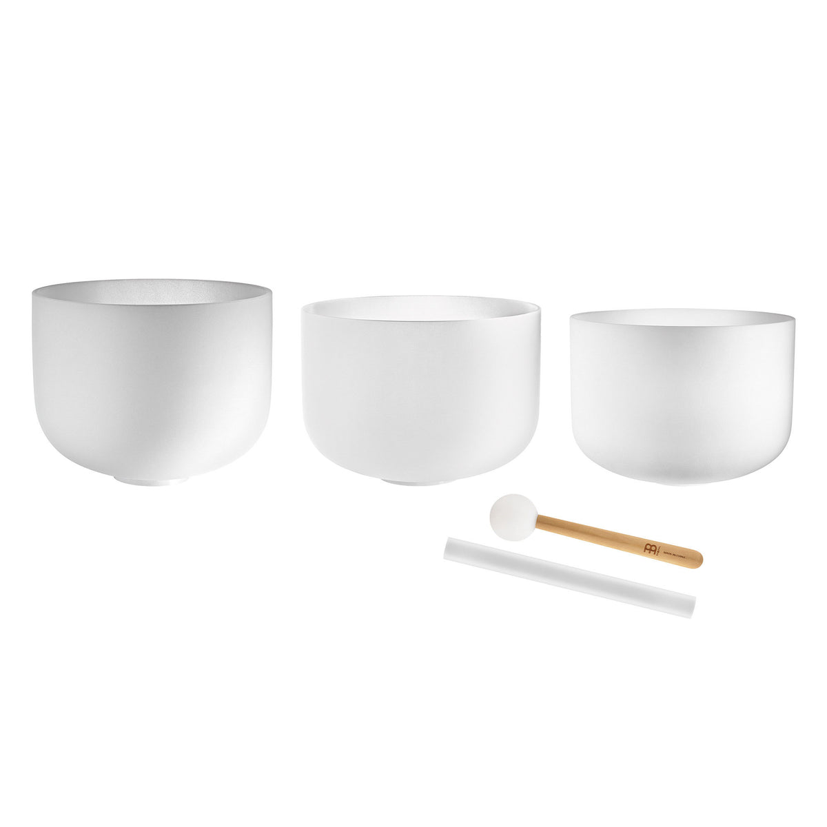 Meinl Sonic Energy CSBMSETCEG Crystal Singing Bowl Set 3 pcs