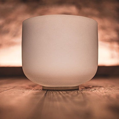 CSB8B Crystal Singing Bowl 8" / B / 432Hz Crown Chakra