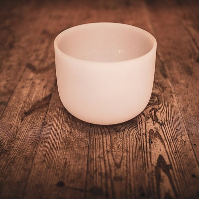 CSB8B Crystal Singing Bowl 8" / B / 432Hz Crown Chakra