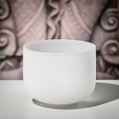 CSB8B Crystal Singing Bowl 8" / B / 432Hz Crown Chakra