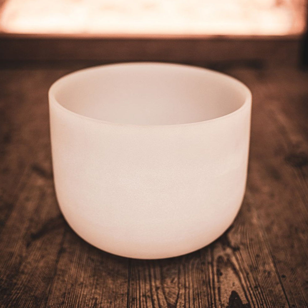 Meinl Sonic Energy - CSB14C Crystal Singing Bowl 14" C 432Hz Root Chakra - Musik Utan Gränser 