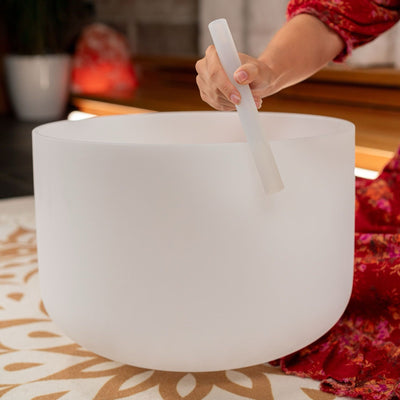 CSB16C3 Crystal Singing Bowl 16'' Note C3 Roat Chakra