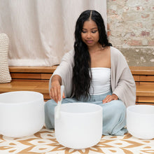 Load image into Gallery viewer, Meinl Sonic Energy - Crystal Singing Bowl Set  9A/11F/13D - Musik Utan Gränser 
