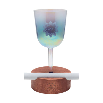 WSL Wooden Holder Sing Bowls & Fork Up to 20mm