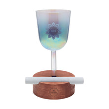 Ladda upp bild till gallerivisning, WSL Wooden Holder Sing Bowls &amp; Fork Up to 20mm
