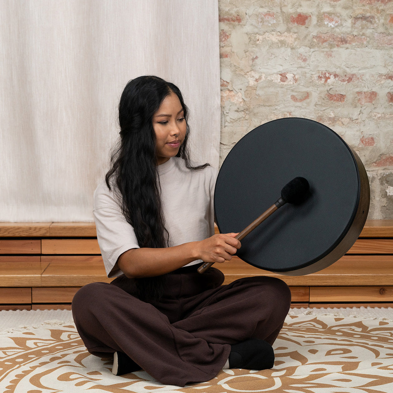 Meinl Sonic Energy - BD16WB-NH Bodhran Drum 16" Napa Head - Musik Utan Gränser 