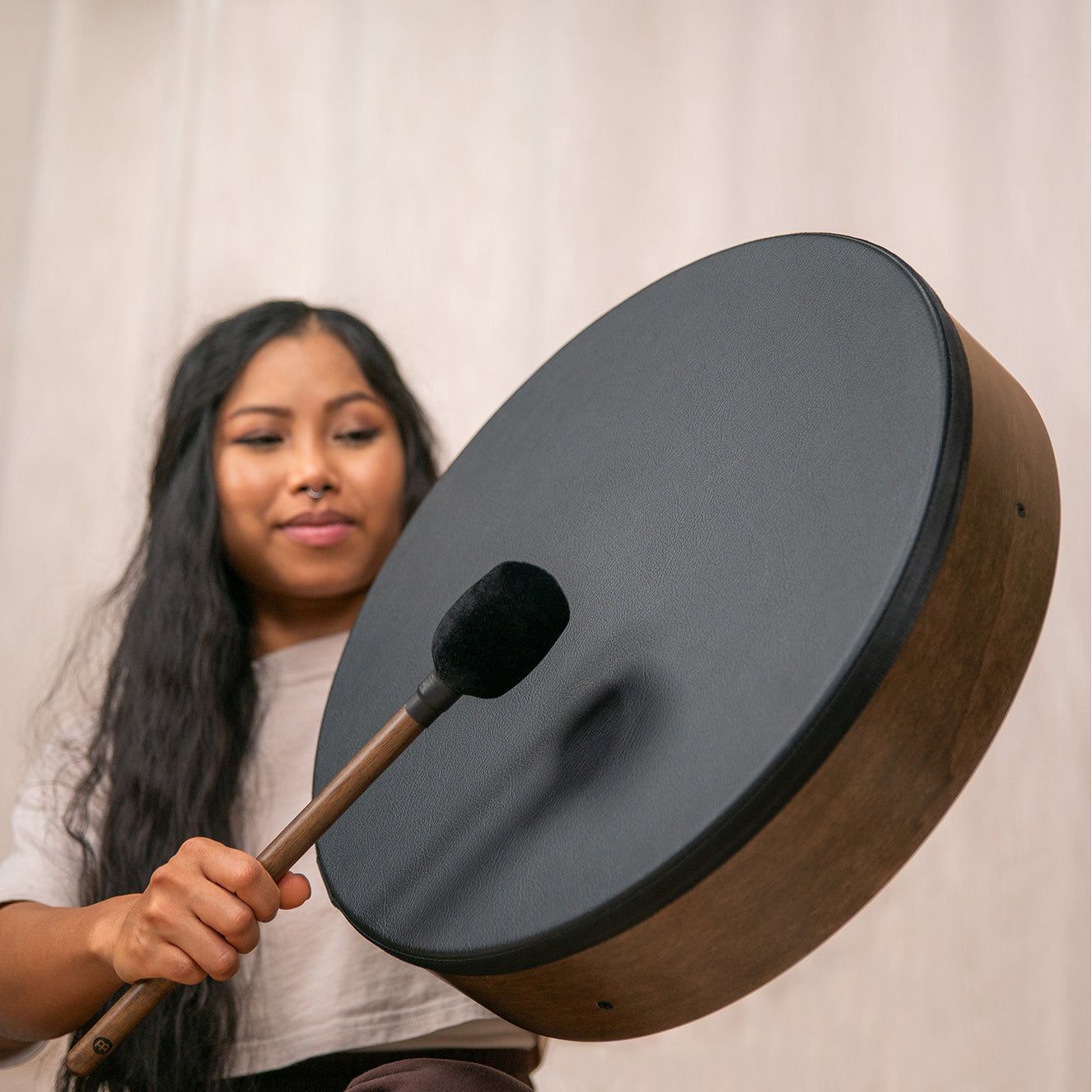 Meinl Sonic Energy - BD18WB-NH Bodhran Drum 18" Napa Head - Musik Utan Gränser 