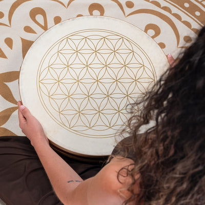 WD18FOL Flower Of Life Wave Drum 18''