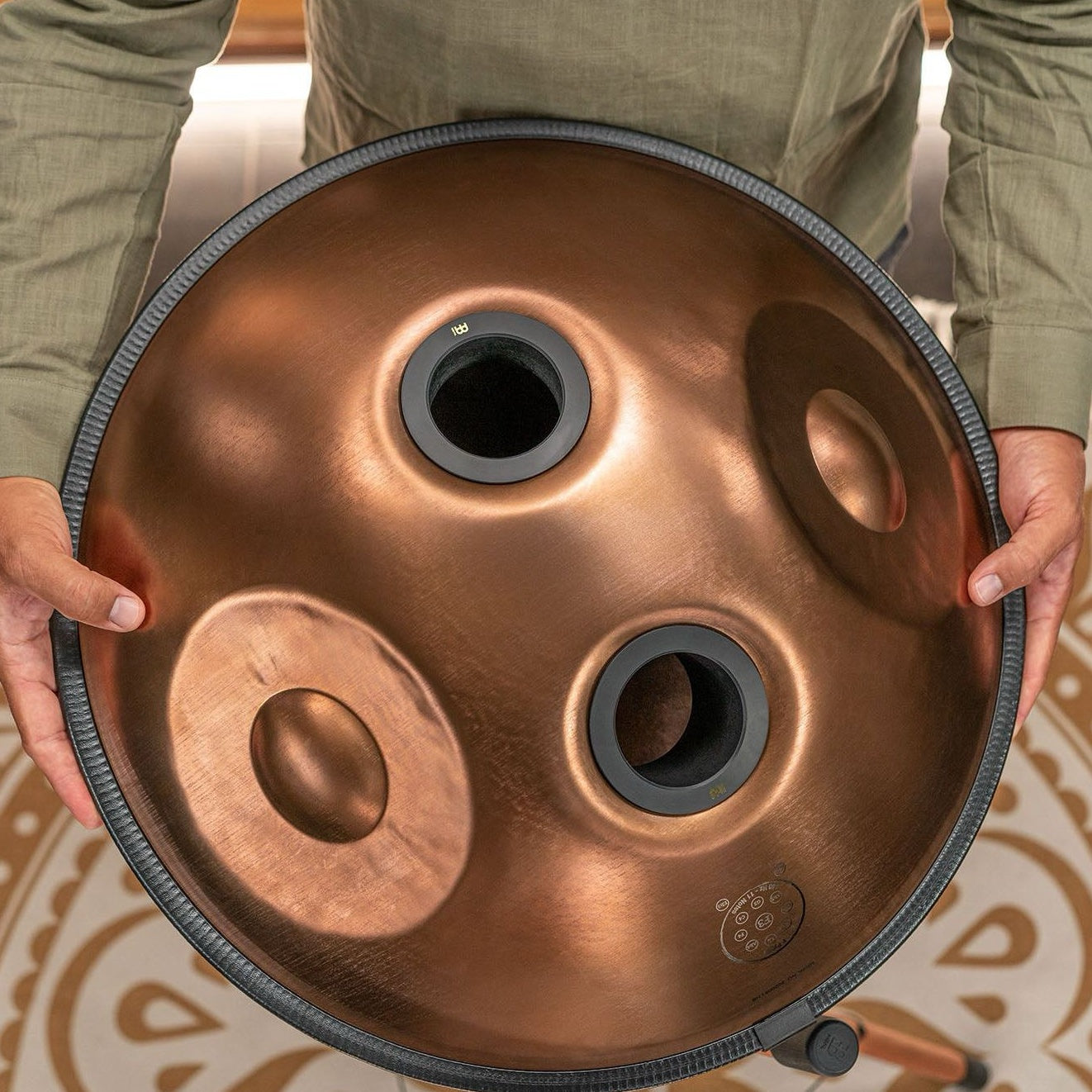 Meinl Sonic Energy HPSTL110CU Sensory Handpan Copper F PYGME 11 note – bild 8