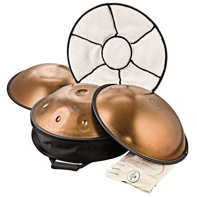 HPSTL110CU Sensory Handpan, Copper, F PYGME, 11 note