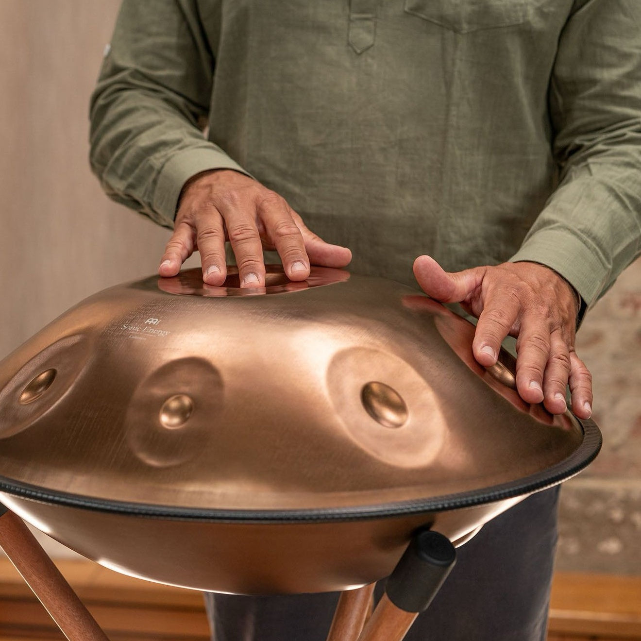 Meinl Sonic Energy HPSTL110CU Sensory Handpan Copper F PYGME 11 note – bild 9