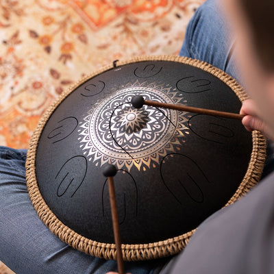 OSTD1BKE Octave Steel Tongue Drum D Kurd