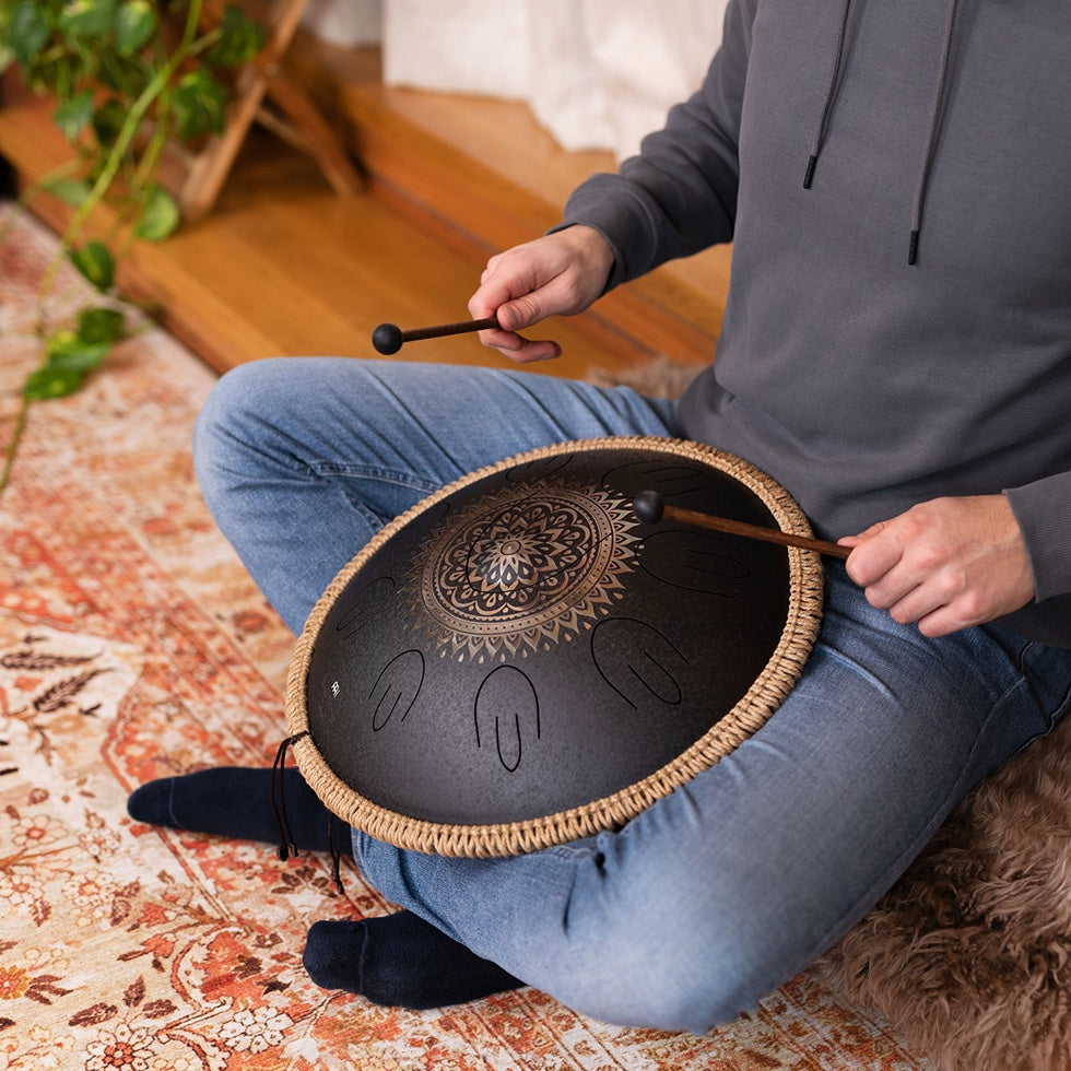 OSTD1BKE Octave Steel Tongue Drum D Kurd