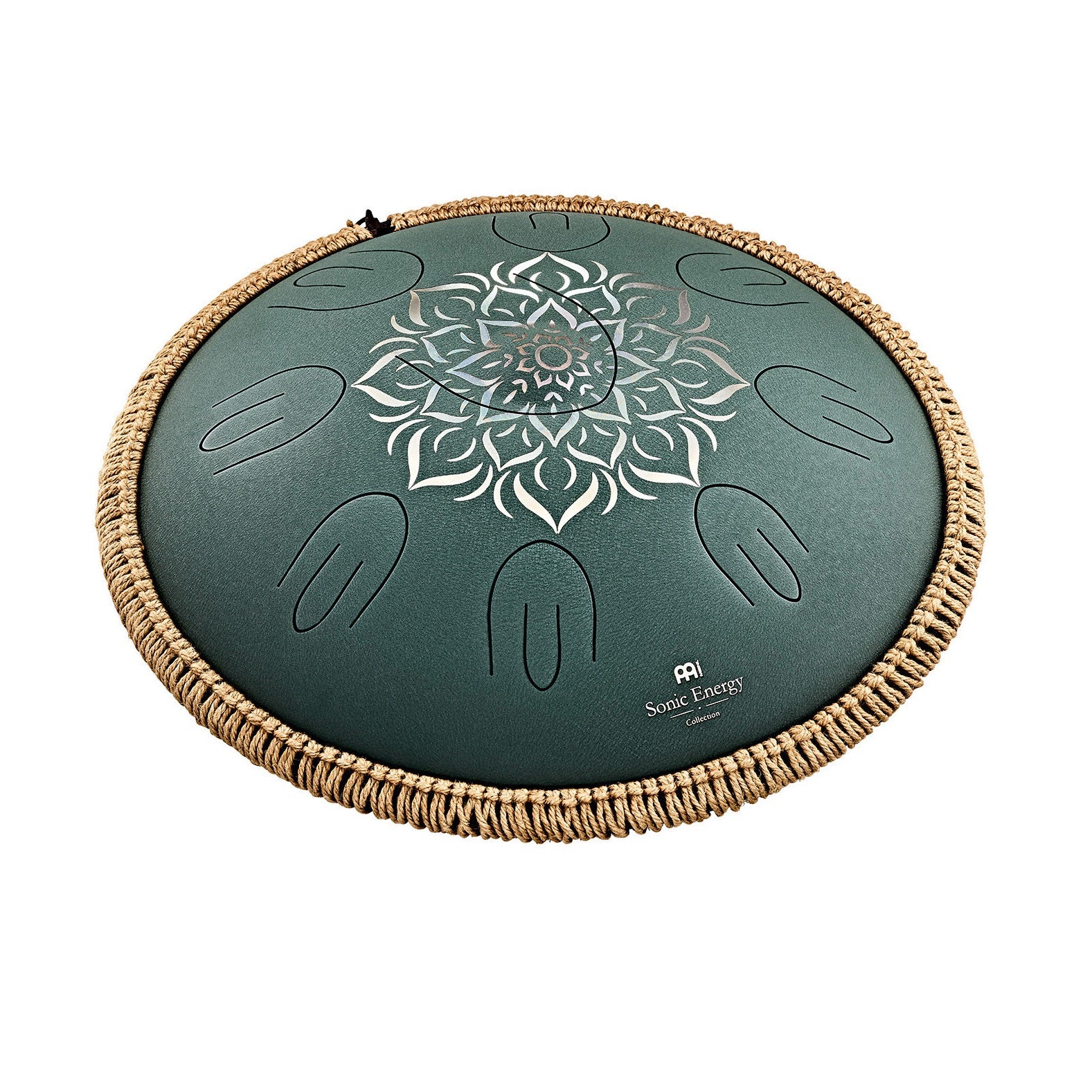 OSTD3DGE Octave Steel Tongue Drum F Major Dark Green