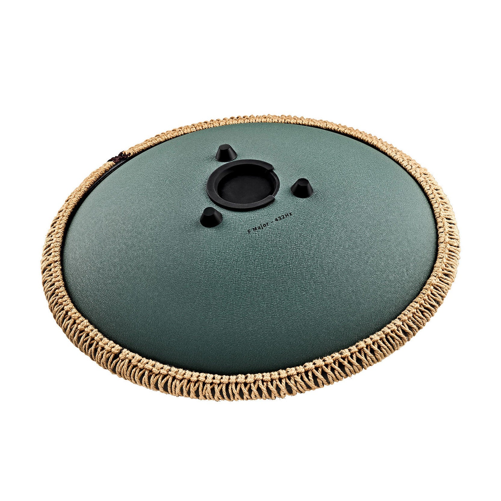 OSTD3DGE Octave Steel Tongue Drum F Major Dark Green