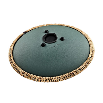 OSTD3DGE Octave Steel Tongue Drum F Major Dark Green